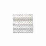 Tapis de bain antidérapant en PVC bicolore