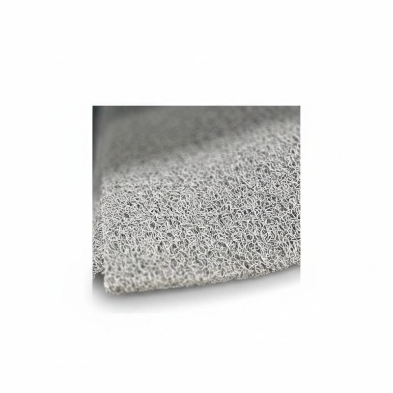 Paillasson Bouclé PVC Gris en Rouleau à la Découpe