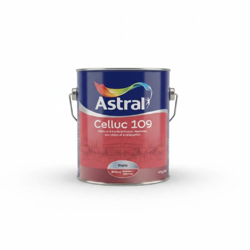 Peinture Celluc 109 Blanc Brillant 4 Kg Astral
