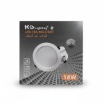 Panel LED Encastrable Rond 18W 3 Tonalités KG Lighting