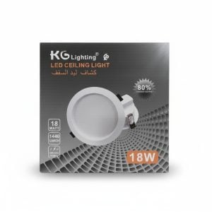 Panel LED Encastrable Rond 18W 3 Tonalités KG Lighting