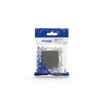 Prise RJ45 Cat 6 UTP Simon S24 Marron pour réseau filaire