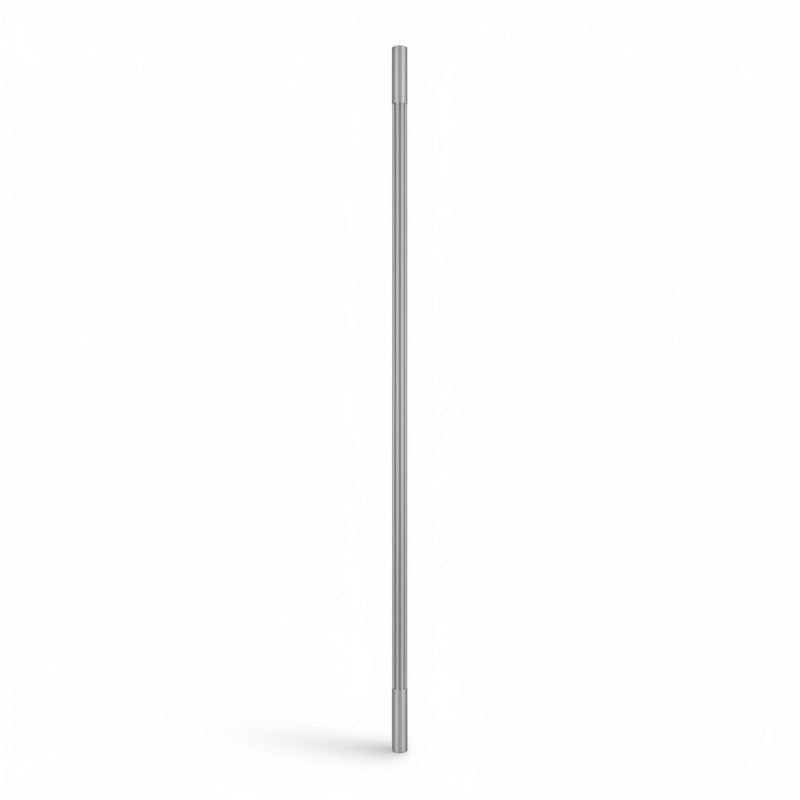 Cornière de finition striée grise | Profilé d'angle décoratif