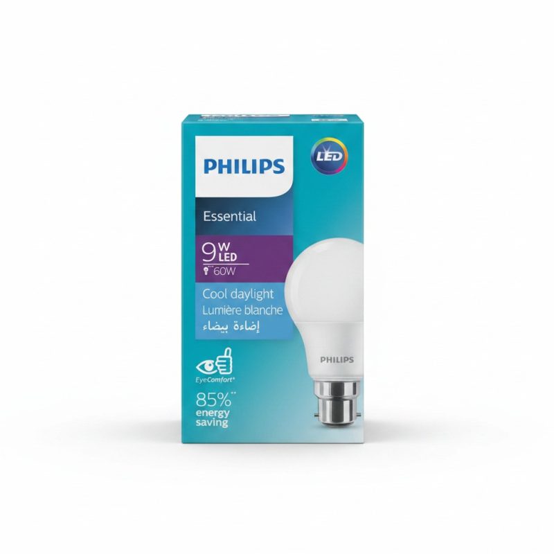 Lampe LED B22 9W 6500K Cool Daylight Philips