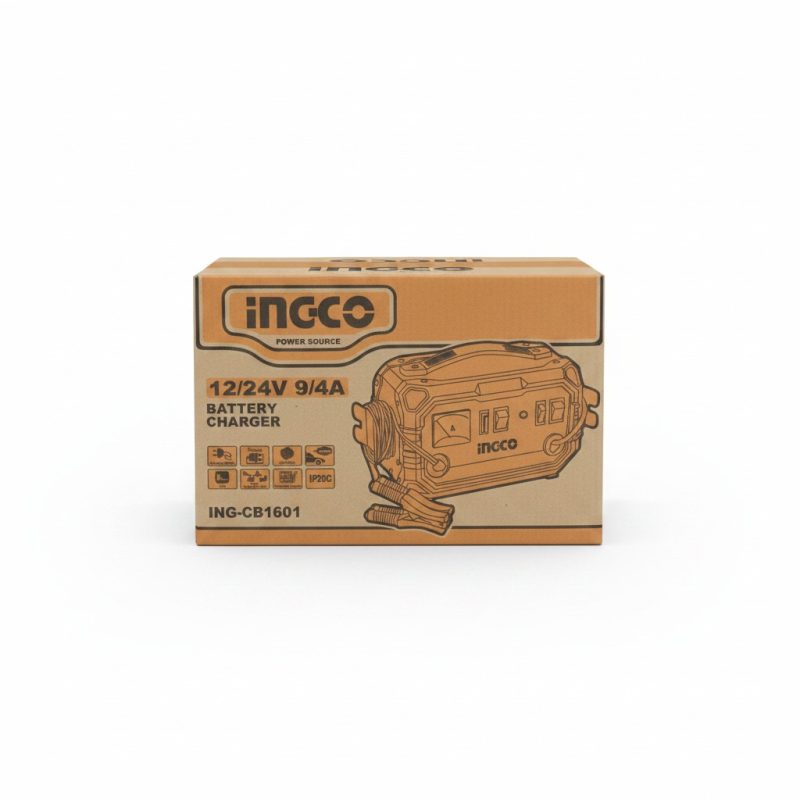 Chargeur de batterie 12/24V 9A/4A INGCO INGCB1601