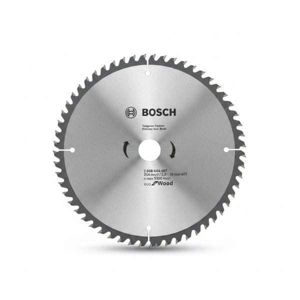Lame de scie circulaire bois 254mm 60 dents Bosch