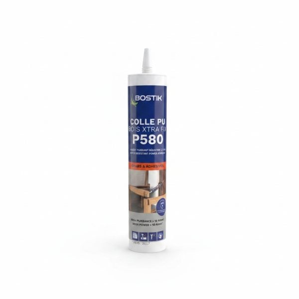 Colle PU Bois Xtra Fix P580 Bostik - Adhésif puissant 435g