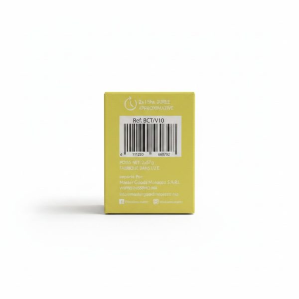 Bougie Parfumée Citronnelle en Verre (Lot de 2) Finissimo