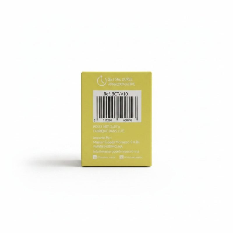 9518711 Bougie Parfumée Citronnelle en Verre (Lot de 2) Finissimo
