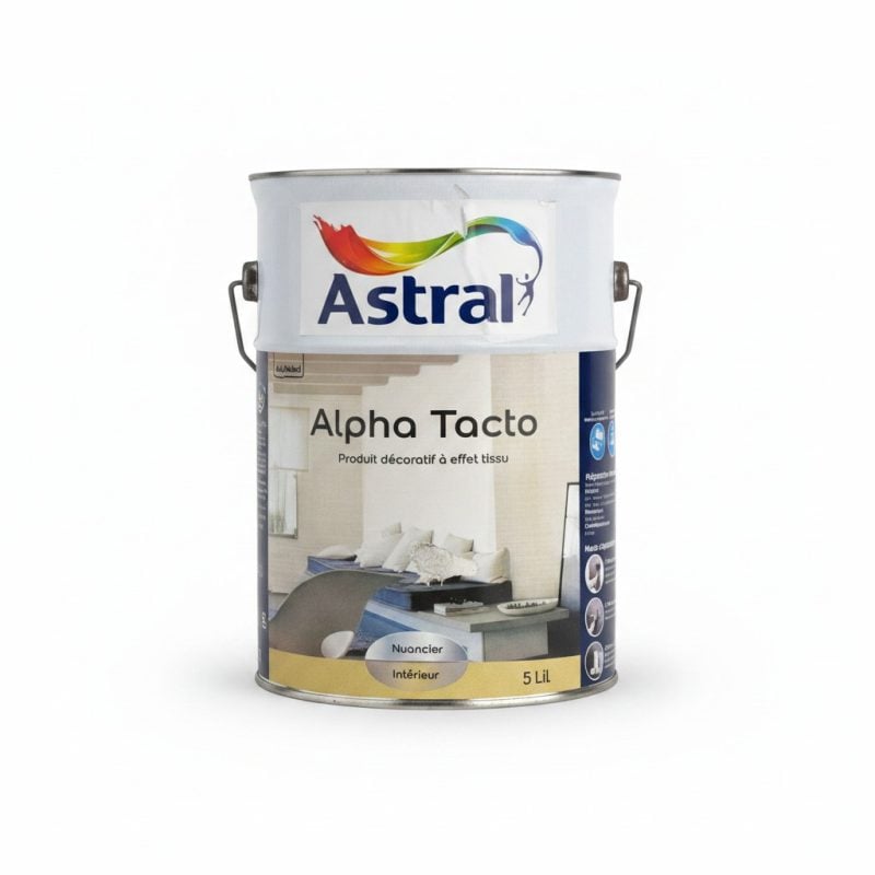 Peinture à effet tissu Astral Alpha Tacto 5L