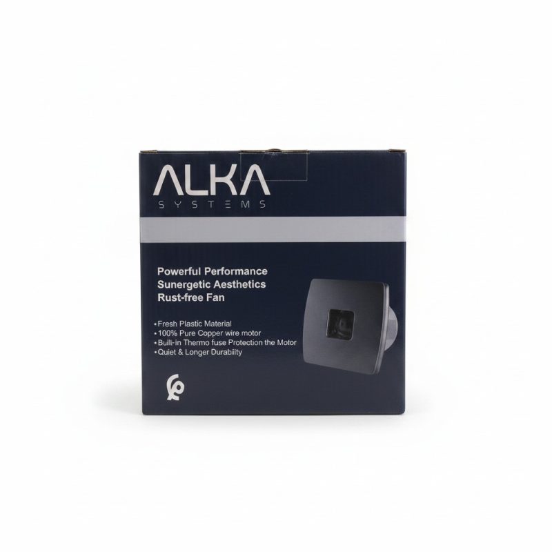 Extracteur d'air mural 100mm 10W ALKA00310 Silver