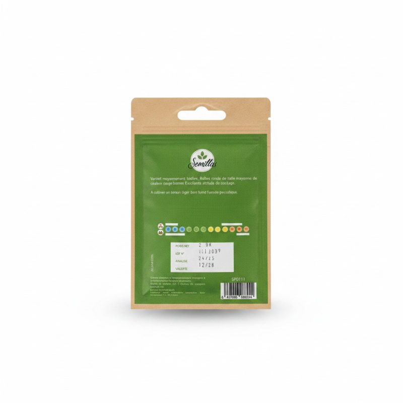 Sachet de graines d'oignon rouge Semillas pour potager 2g