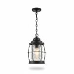 Suspension Champêtre R Métal & Verre E27 270mm