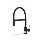 Mitigeur de cuisine Lina Semi Pro Noir Mat Franke