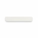 Tirette de meuble blanche 9012 matte satiné 224mm