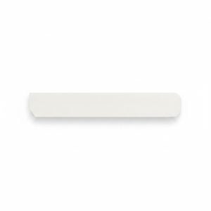 Tirette de meuble blanche 9012 matte satiné 224mm