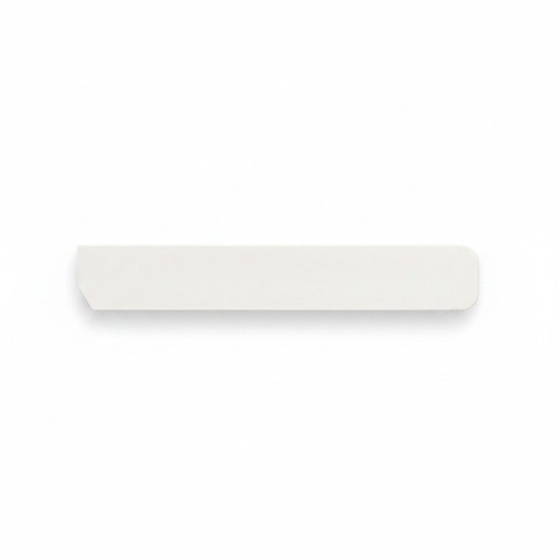 9711181 Tirette de meuble blanche 9012 matte satiné 224mm