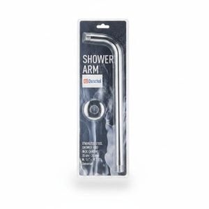 Bras de Douche Inox Chromé Universel 35 cm Duscha