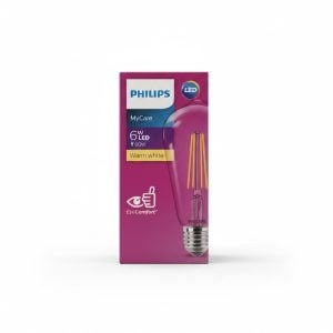 Ampoule LED E27 6W Filament Philips MyCare | Blanc Chaud