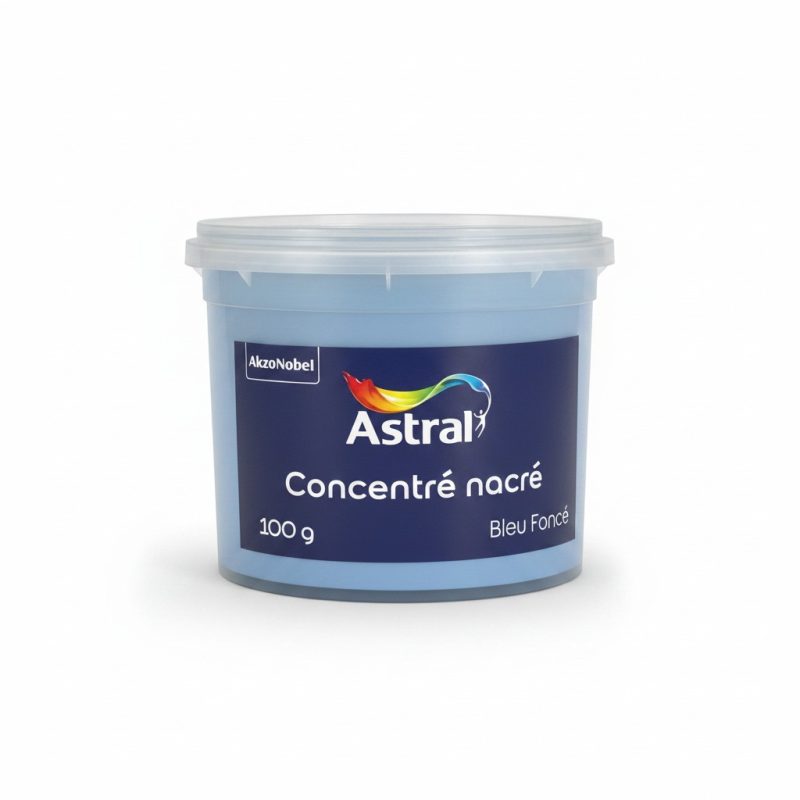 Concentré nacré Bleu Foncé 100g Astral pour peinture