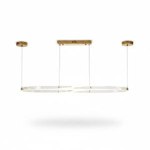 Suspension LED KAYS Or 100cm 160W 3 Couleurs