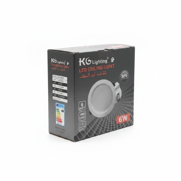 Panel LED Encastrable Rond 6W 3 Tonalités KG Lighting