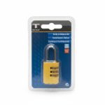 Cadenas à combinaison 28mm jaune Tesa ASSA ABLOY