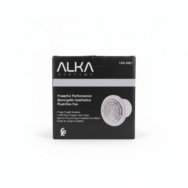 Extracteur d'air mural 100mm ALKA00510 ALKA SYSTEMS