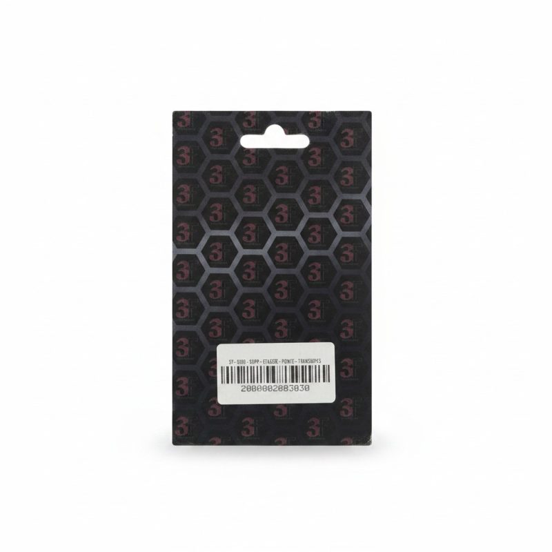 Support Étagère à Pointer Plastique Transparent 3F (20 pcs)