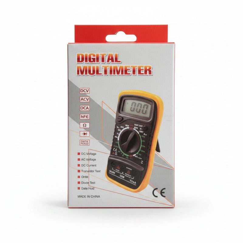 9565411 Multimètre numérique digital avec écran LCD et Data Hold