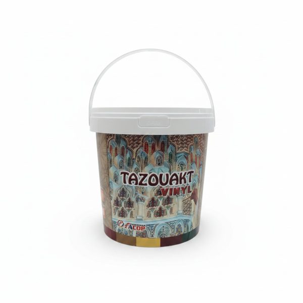 Peinture Tazouakt Vinyl Vert Jardin 1 kg FACOP