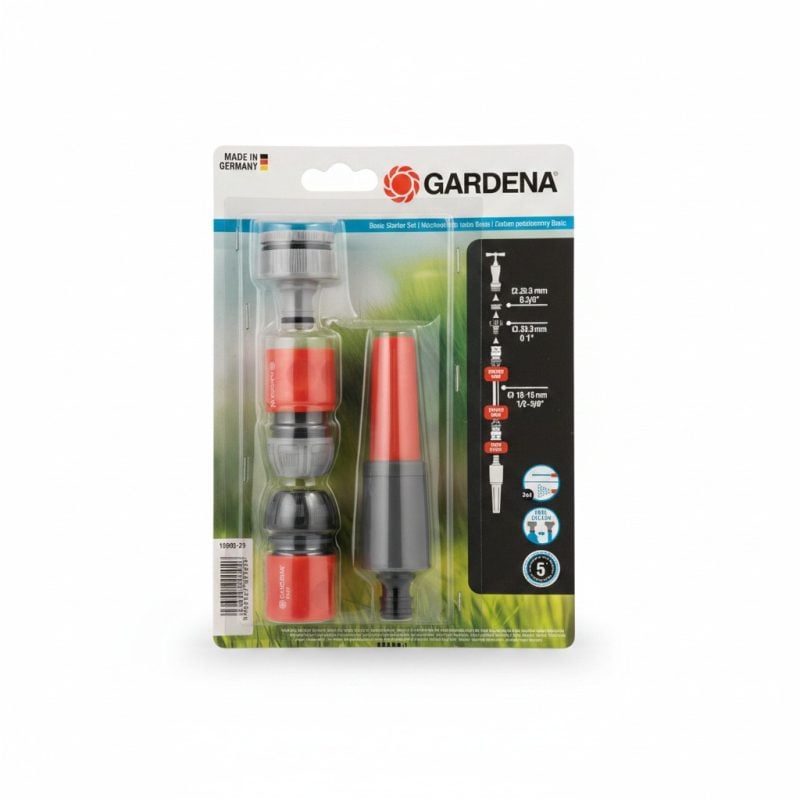 9764881 Nécessaire d'arrosage Basic Gardena pour tuyau 1315 mm