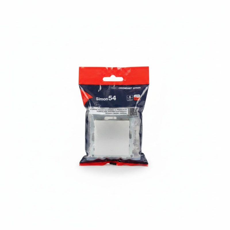 Double Interrupteur Volet Roulant 3P Aluminium Simon 54