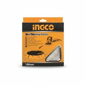 Bonnet de polissage en laine 180mm INGCO