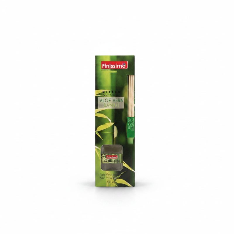 Diffuseur de Parfum Mikado Aloe Vera & Bambou 50ml Finissimo