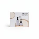 Set salle de bain 3 pièces : distributeur et diffuseur