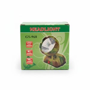 Lampe torche projecteur LED GS-968 motif camouflage