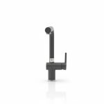 Mitigeur de cuisine Franke Active L bec pivotant gris