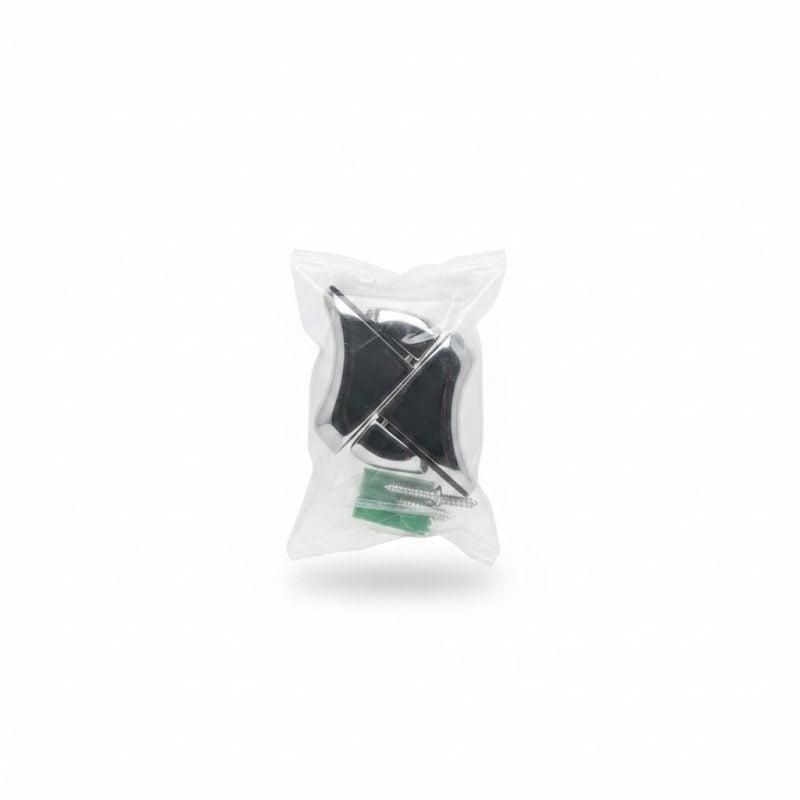Support pour Étagère en Verre Modèle 607 CP Chromé (Paire)