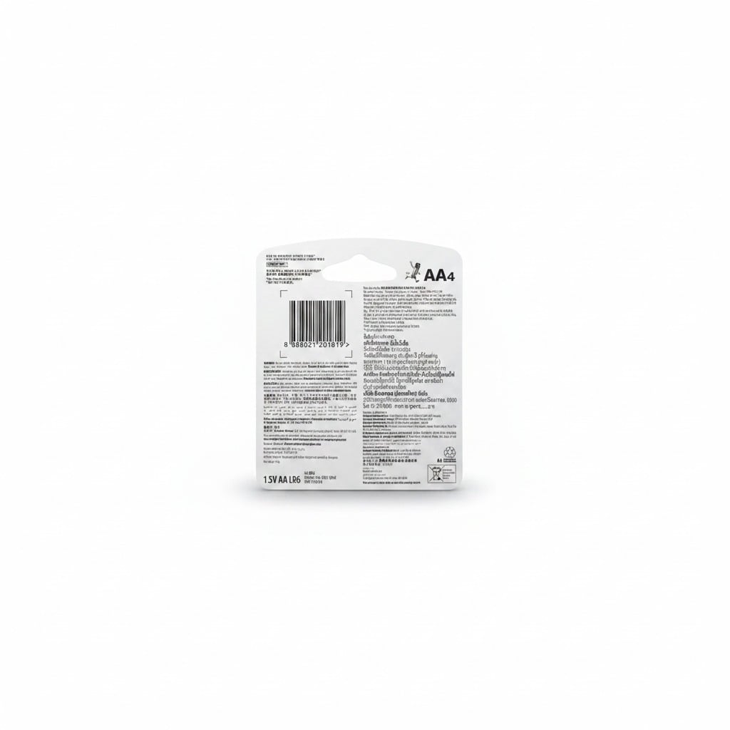 Piles Alcalines AA LR6 1.5V Energizer MAX PLUS (Pack de 4)