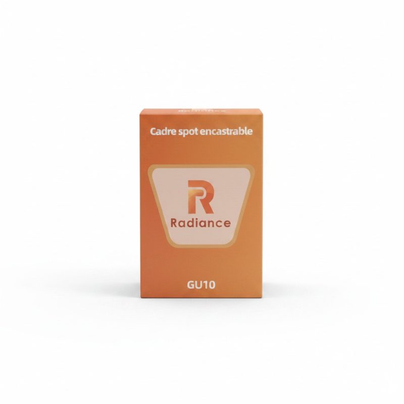 Spot Double Encastrable GU10 Blanc et Noir Radiance