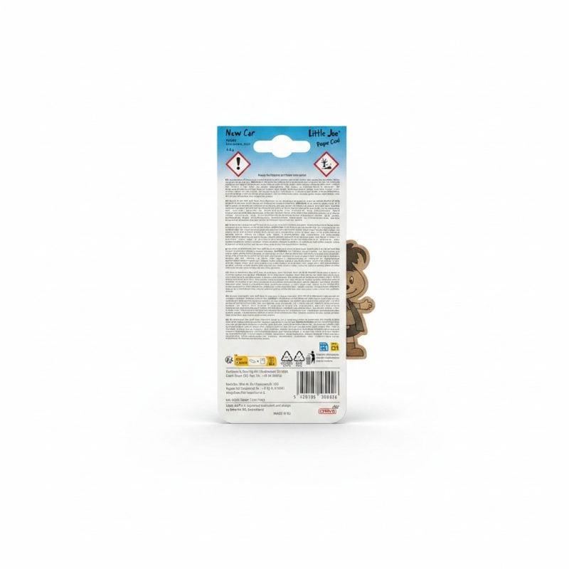 9784091 Désodorisant Voiture Little Joe Paper Card New Car