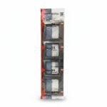 Cadre 4 Postes Graphite Simon 54 Premium