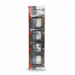 Cadre 4 Postes Graphite Simon 54 Premium