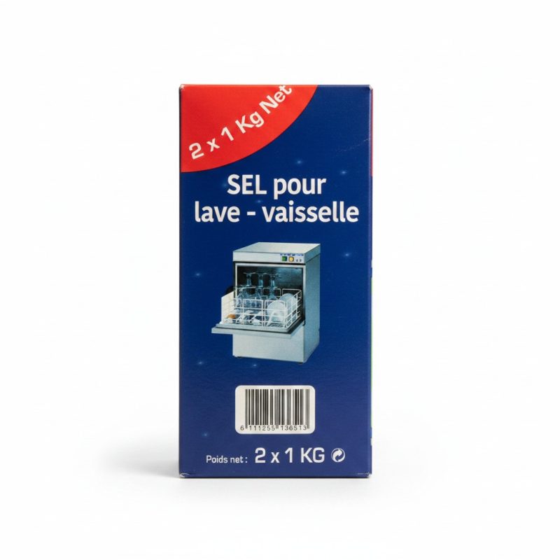 Sel Régénérant LaveVaisselle AQUASEL 2x1kg
