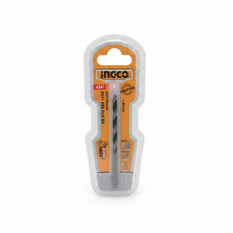 Foret à métaux HSS 4341 Ø 4mm INGCO
