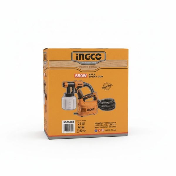 Pistolet à peinture HVLP 550W INGCO SPG5008