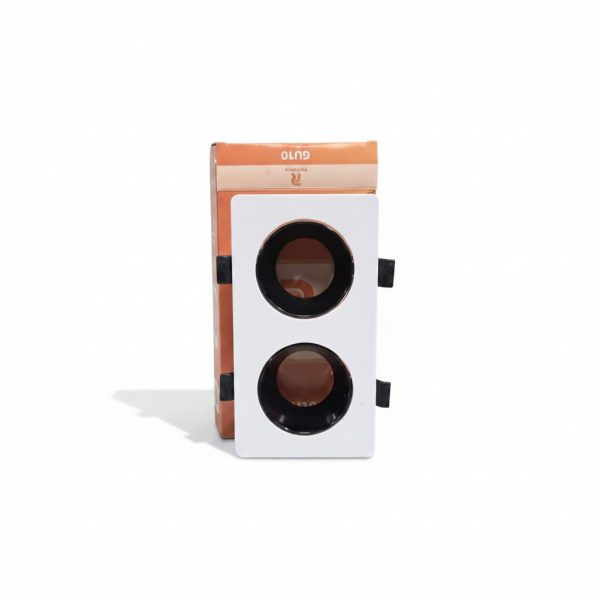 Spot Double Encastrable GU10 Blanc et Noir Radiance