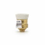 Douille E27 en Acier Laitonné pour Luminaire et Suspension