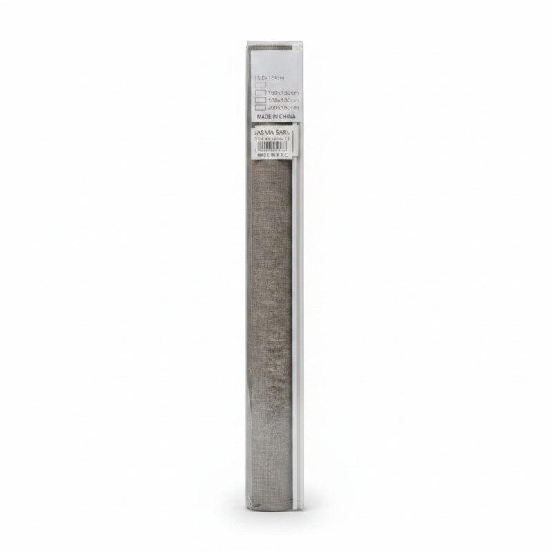 Store Enrouleur Blackout Polyester 120x180 cm Gris